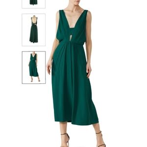 ROCHAS green summer dress ( wedding guest )